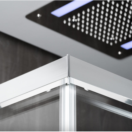 Box doccia 70x120 Cromo apertura Sinistra