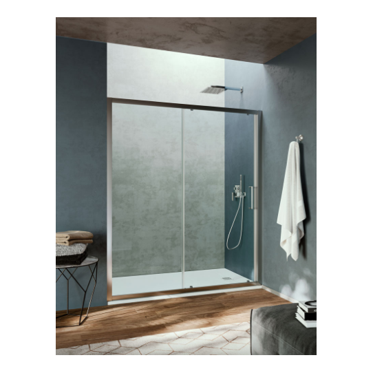 Parete doccia Jolly 120 Cromo