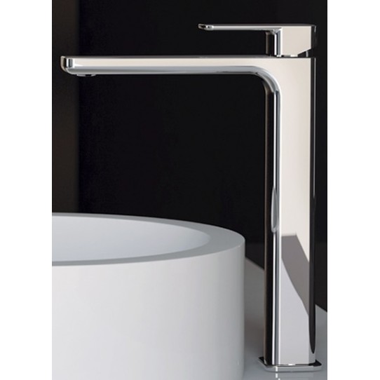 EURORAMA Miscelatore lavabo alto TONO con piletta click clak cromo