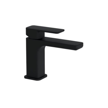 EURORAMA Miscelatore lavabo TONO con piletta click clak nero