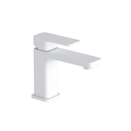 EURORAMA Miscelatore lavabo TONO con piletta click clak bianco