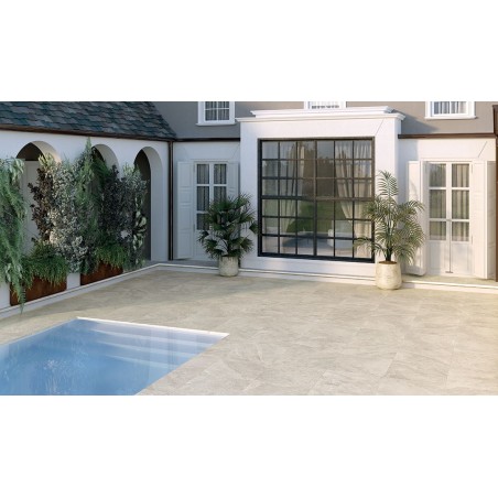 Castelvetro Slate Grigio 100x100 R10 20mm