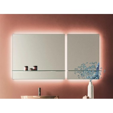 ARBI Specchiera TAO H73,4 con mensola 2