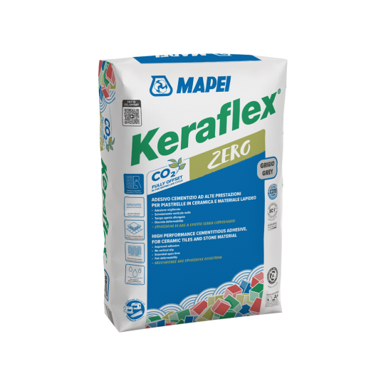 MAPEI COLLA KERAFLEX ZERO GRIGIA Sacchi da 25KG